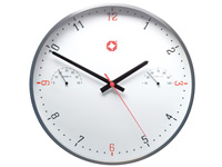 CEB CE aluminium wall clock with twelve hour