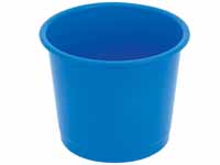 CEB CE blue round polypropylene waste paper tub with