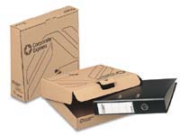 CE lever arch mailing box for A4 files and