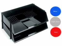 CE light grey plastic wide entry letter and