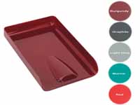 CEB CE red desktop letter tray, EACH