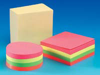 CEB CE sticky note block, 75x75mm, 400 sheets of