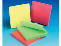 CEB CE sticky notes 75x75mm, 100 notes of brilliant
