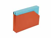 CEB Flexiform OTW3 dark orange manilla 80mm wallets,