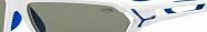 Cebe Sportech S-Track Large Shiny White Sunglasses