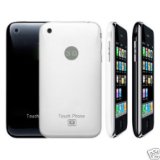 CECT Black i9 (2GB) Touch Screen Mobile Phone, GSM Quadband, Dual Sim Dual Standby, MP3/MP4, JAVA, SELF-INSTALL, USB, Unlocked, Sim Free