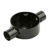 CED Terminal Box 2 Way Black