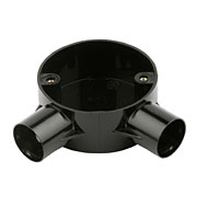 CED Terminal Box Angle Black