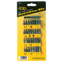 Ceka Ck 32 Piece Mixed Hex - Pozi - Phillips - Slotted - Torx Driver Bit Set