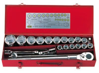 CEKA Ck Socket Set 21PC 4677M 3/4Dr.