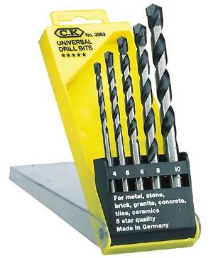 Drill Bit Set Multi Use T3063