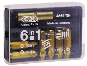 Ceka Screwdriver Bit Set T4569TINC