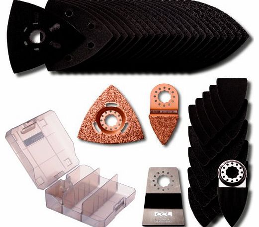 CEL AP09 Oscillating Multi-Tool Sanding and Grinding Pack