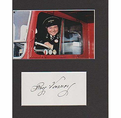 Celebrity Autographs On the Buses - Reg Varney Genuine Authentic Signed Autograph AFTAL COA
