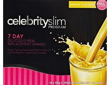 Celebrity Slim Banana 7 day Shake Pack 10146446
