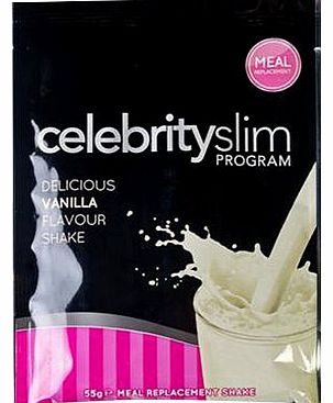 Celebrity Slim Vanilla Single Sachet Shake - 55g