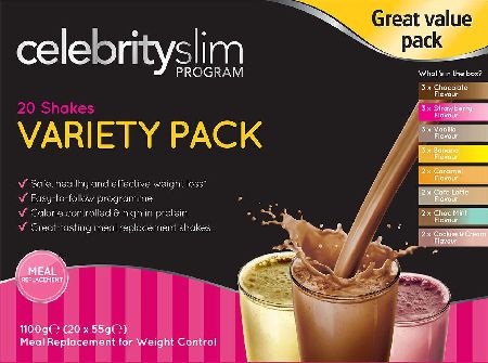 Celebrity Slim, 2102[^]0107412 Variety Pack