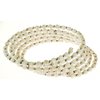 CelebSeen Accessories CelebSeen Beaded - Pearl and Silver Wrap-Around