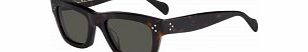 Celine CL 41732 086 1E Dark Havana Sunglasses