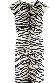 Celine Tiger print dress