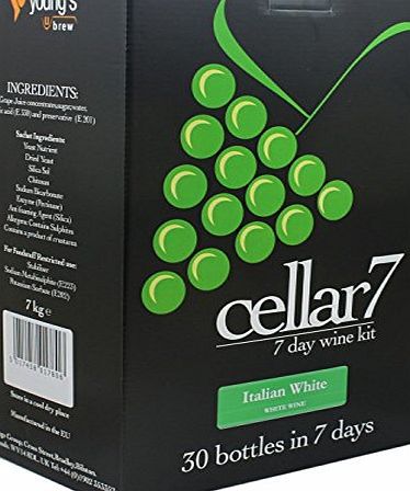 Cellar 7/Youngs Italian White 30 Bottle Wine Kit