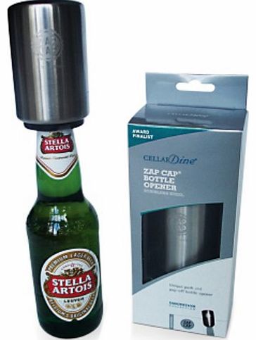 Cellardine ZapCap stainless steel bottle opener
