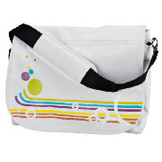 Celly 15.4 Rainbow White Laptop Bag