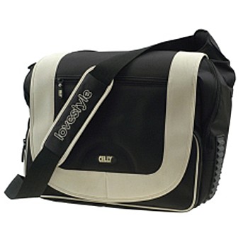 Celly Moska01G Black / Beige Laptop Bag