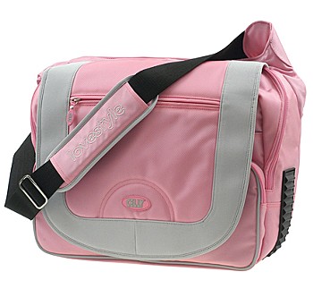 Moska02G Pink Laptop Bag