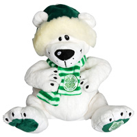 20cm Polar bear plush toy.