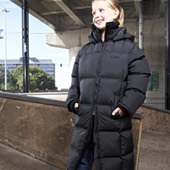 3/4 Puffa Jacket Ruby 2005 - Girls - Black.