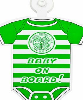 Celtic Baby On Board Car Hanger CAEPONEBOBCEL