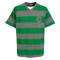 Celtic Core Striped V Tee - Green/Grey.