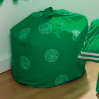 celtic Crest Bean Bag - Green/White.