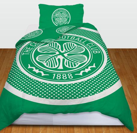 Celtic FC Bullseye Single Reversible Duvet Cover