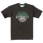 Celtic FC Celtic Mens Gradient Crest T-Shirt Black