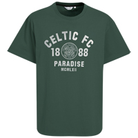 celtic FC Paradise Graphic T-Shirt - Green.