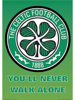 Celtic FC Poster `rest Club Badge`Design Maxi SP0039