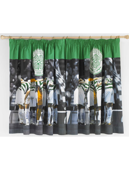 Celtic FC The Huddle Curtains 54`