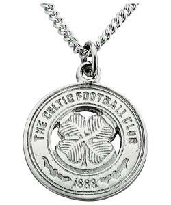 Celtic Football Club Sterling Silver Official Crest Pendant