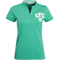 celtic Grandad Neck T-Shirt - Summer Green -