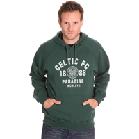 Celtic Graphic Hoody - Bottle Green.