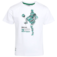 Celtic Graphic T-Shirt - White - Boys.