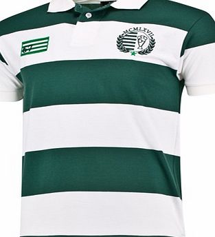 Celtic Heritage Wide Stripe Polo Shirt -
