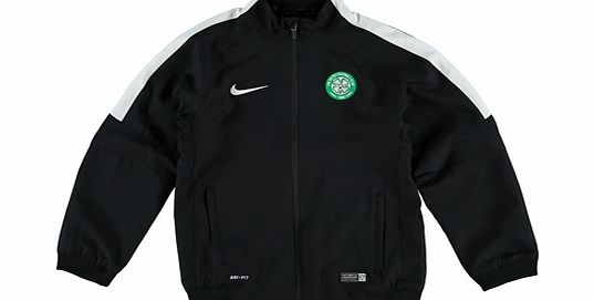 Celtic Squad Sideline Woven Jacket - Kids Black