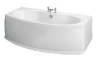 Ceramica Icon 1800 x 940mm Bow Fronted Bath