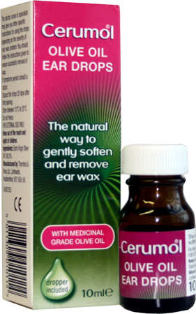 cerumol Olive Oil Ear Drops 10ml