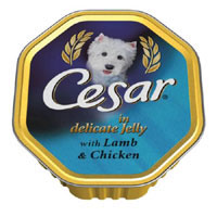 Cesar Lamb and Chicken 150g Pack of 24