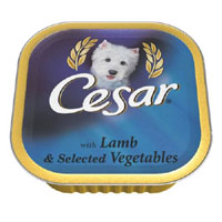 Cesar Lamb and Vegetable 300g Pack of 10