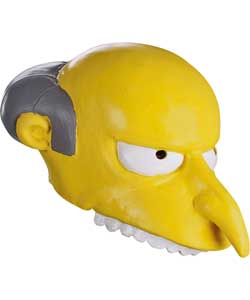 Cesar Mr Burns Vinyl Half Cap Mask